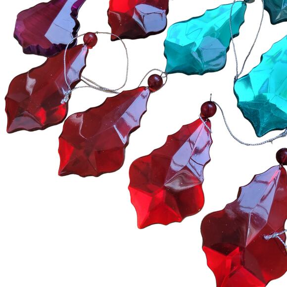 Beautiful Christmas Ornaments Jewel Tone Red, Green and More - Picture 3 of 3